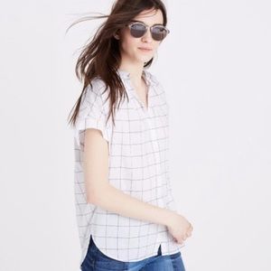 Madewell Central Shirt in Window Stripe